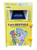 Cloop textile bin
